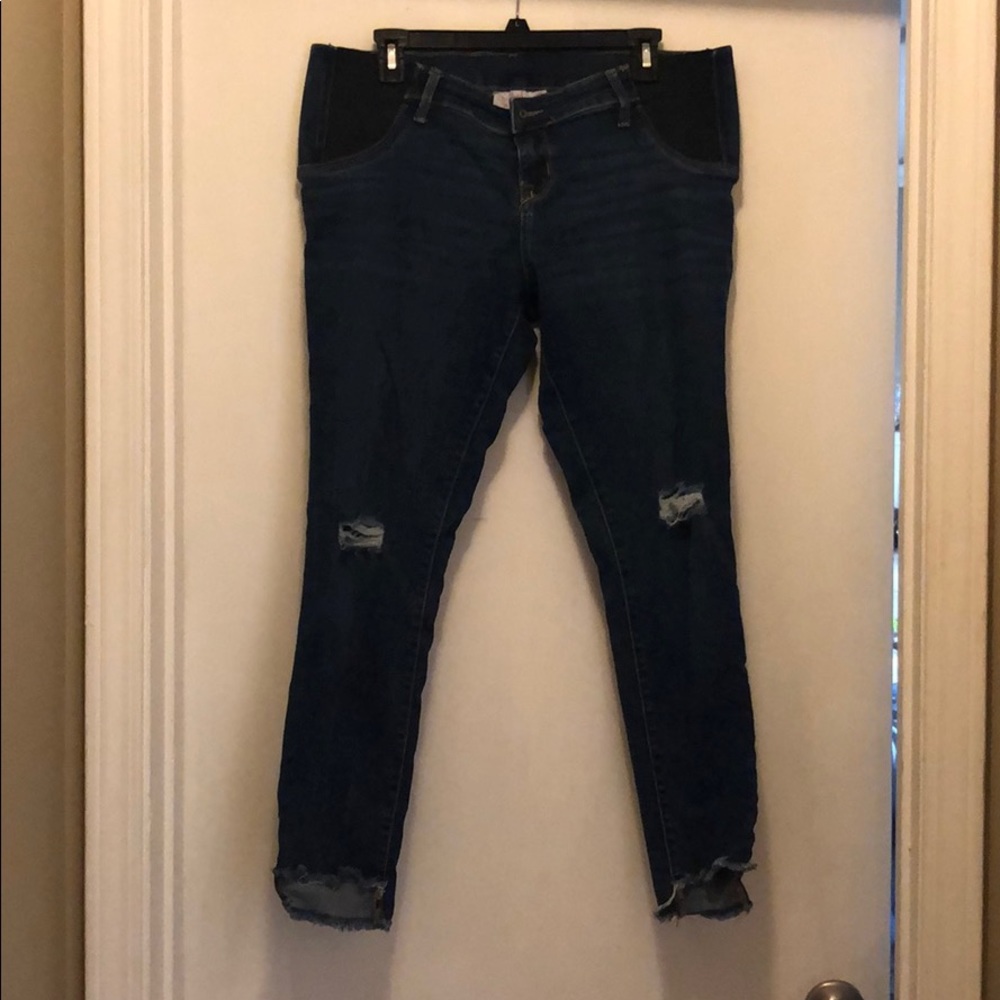 Skinny cropped jeans